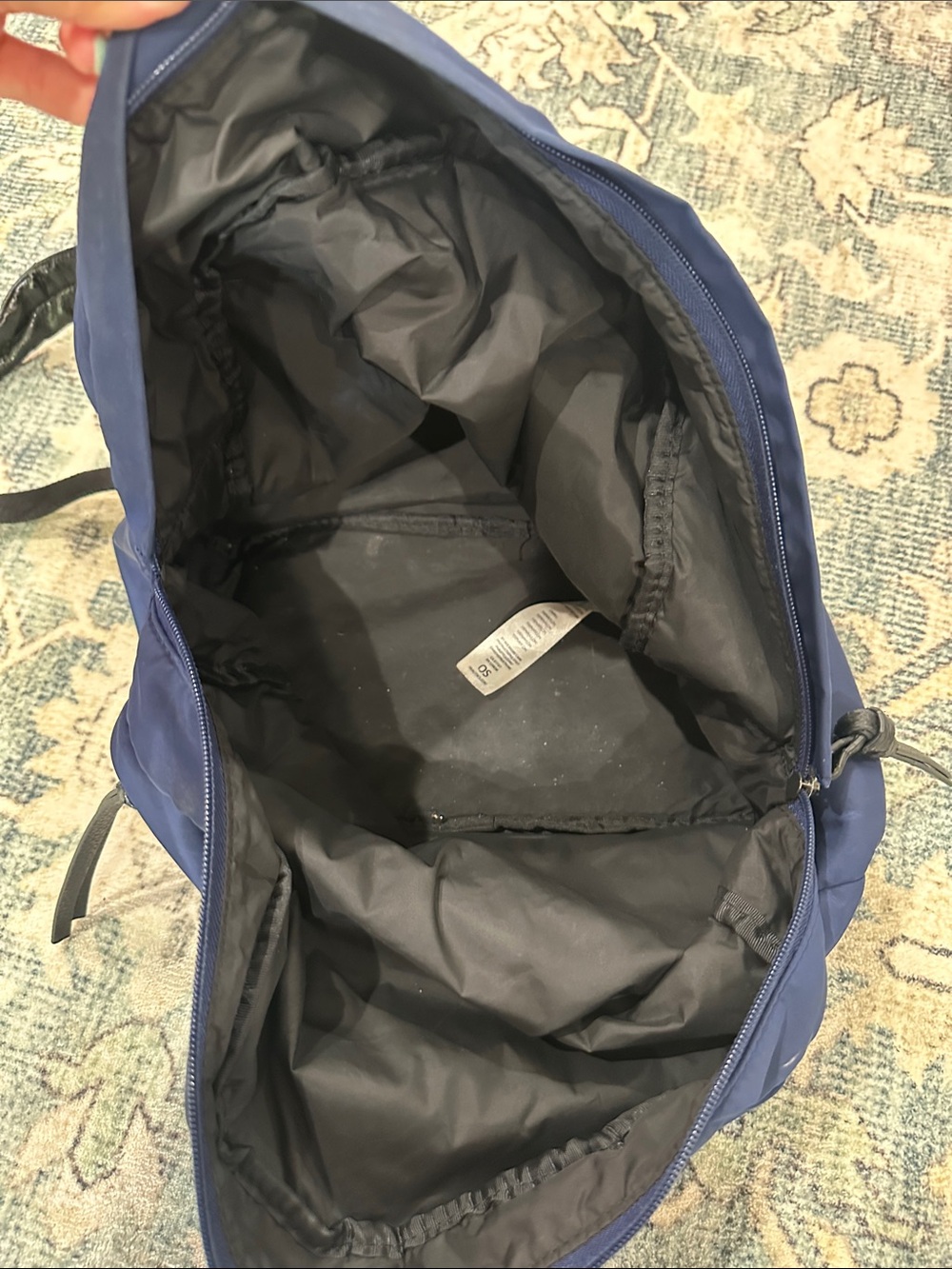 Navy Fabletics backpack - Picture 5 of 5